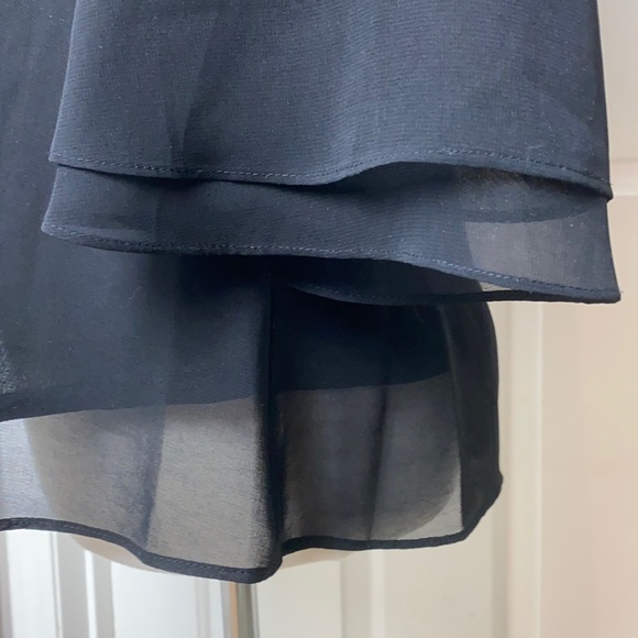 GILANI Blouse V Neck Beaded Semi Sheer - Picture 6 of 9